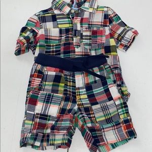 Plaid Gap set 3y